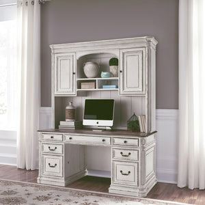 Magnolia Manor 2 Piece Credenza And Hutch - QK1037010_LIBF_LF1_RM