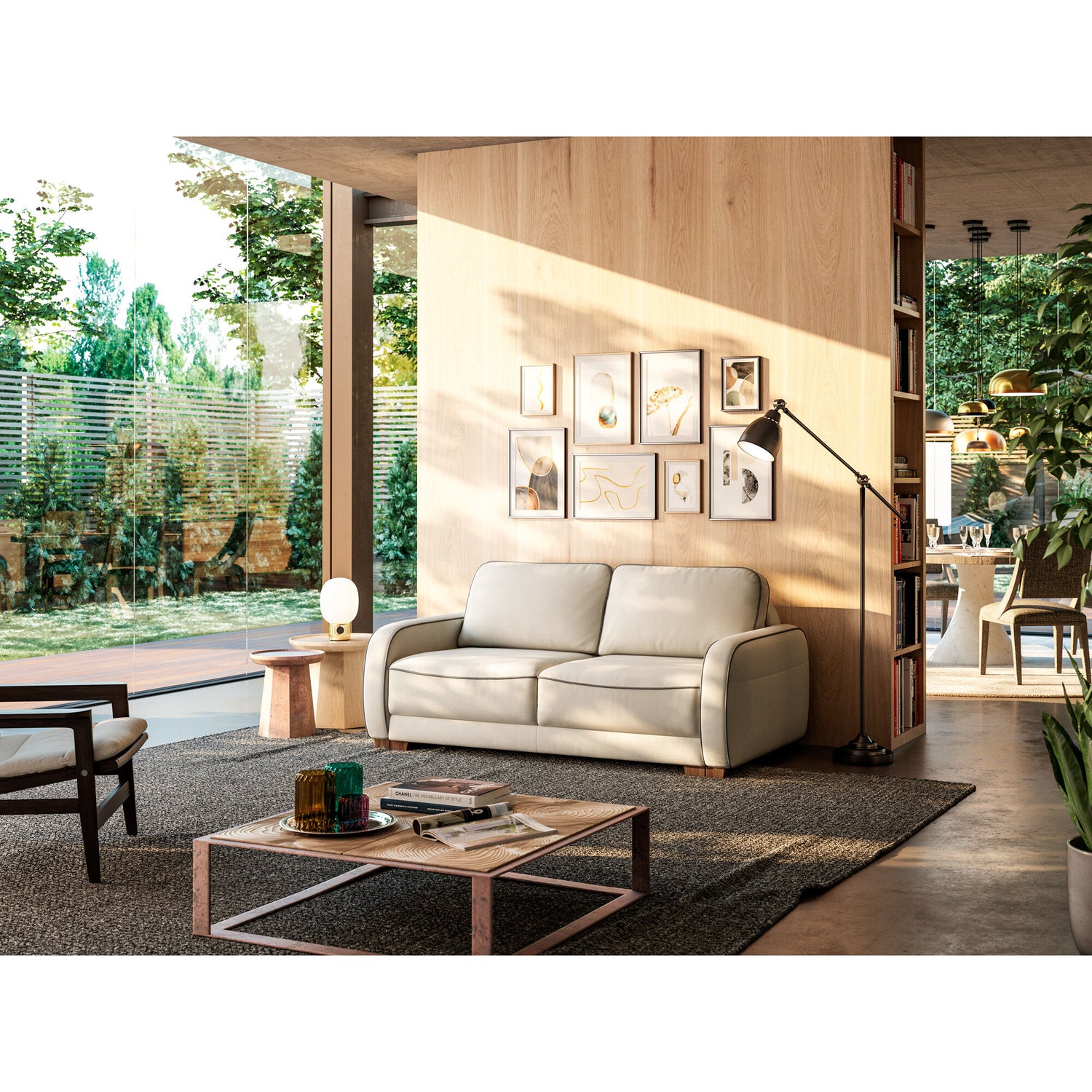 Leon Sleeper Loveseat - QK1040480_LUON_LF1_RM