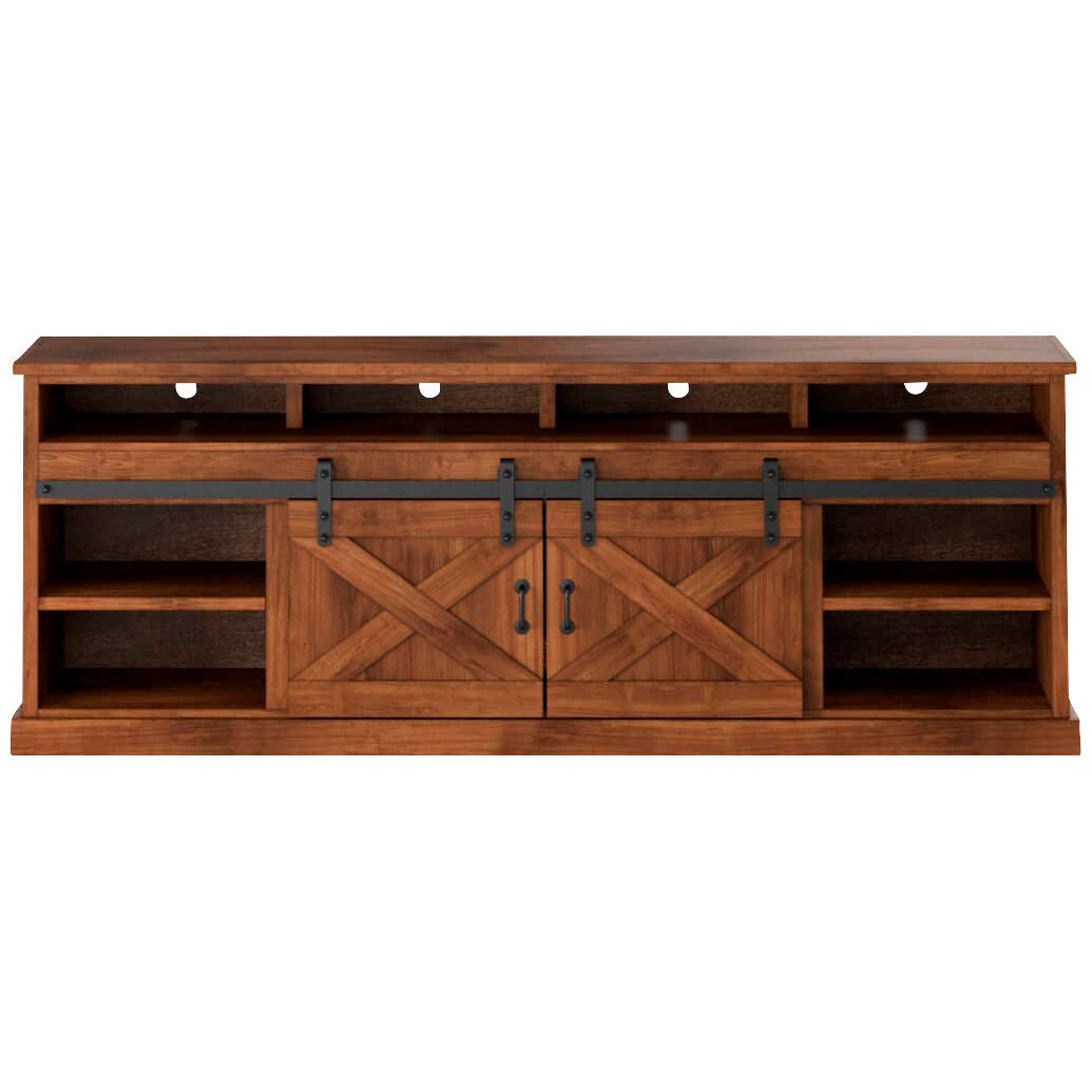 Farmhouse 94 Inch Fireplace Console – Slumberland