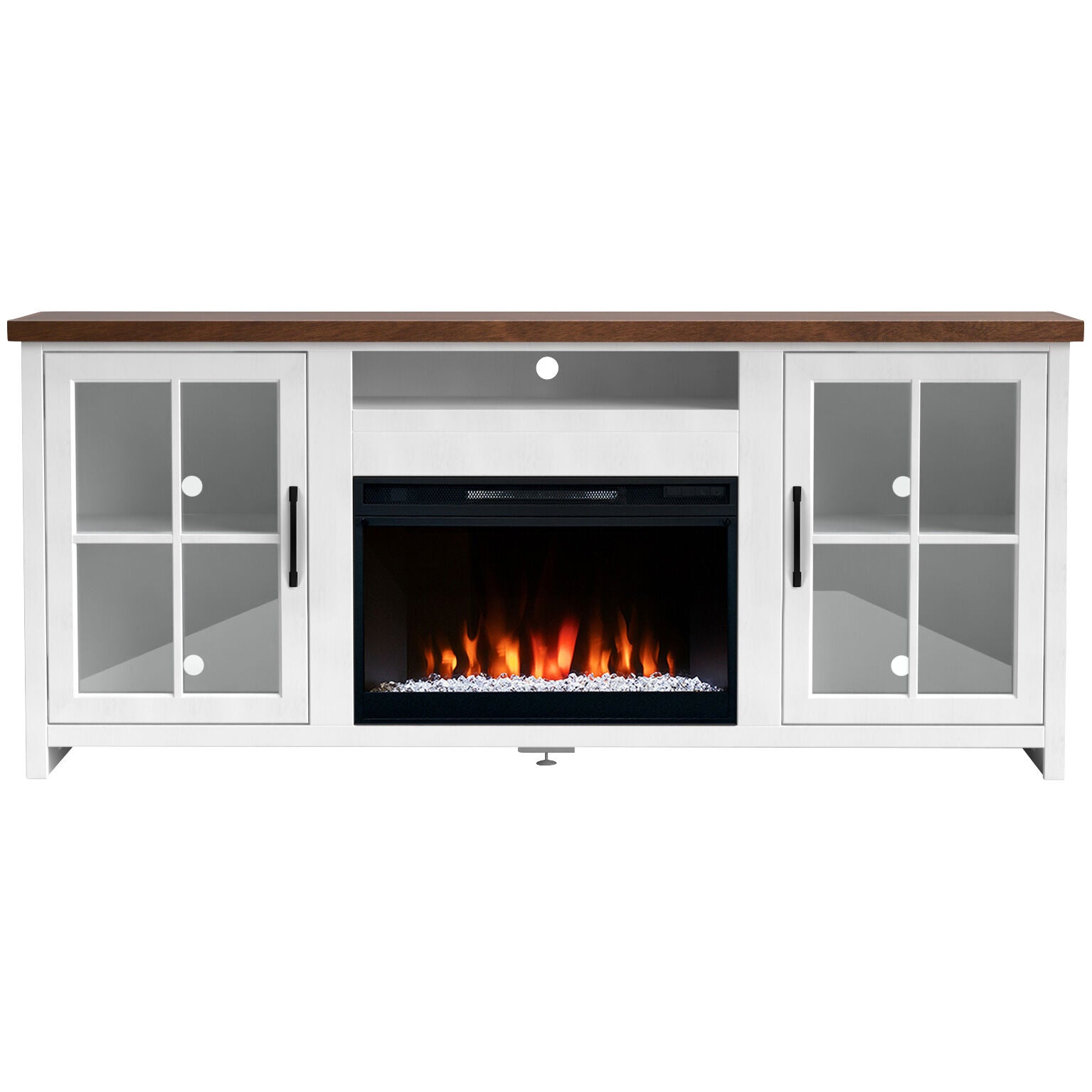 Hampton 72 Inch Fireplace Console