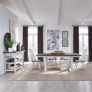 Farmhouse Fixed 5 Piece Dining Set - QK1043911_LIBF_LF1_RM