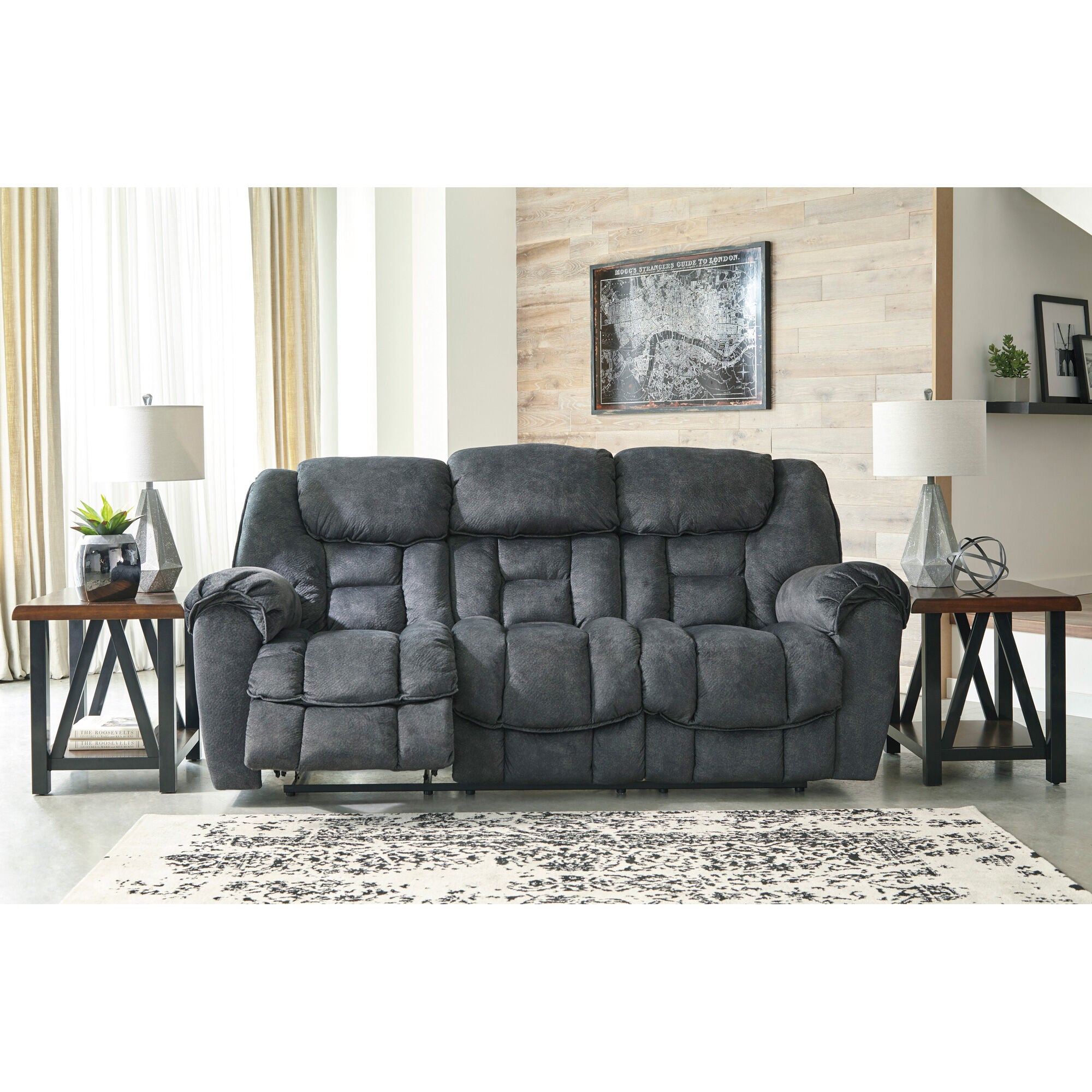 Capehorn earth reclining sofa outlet