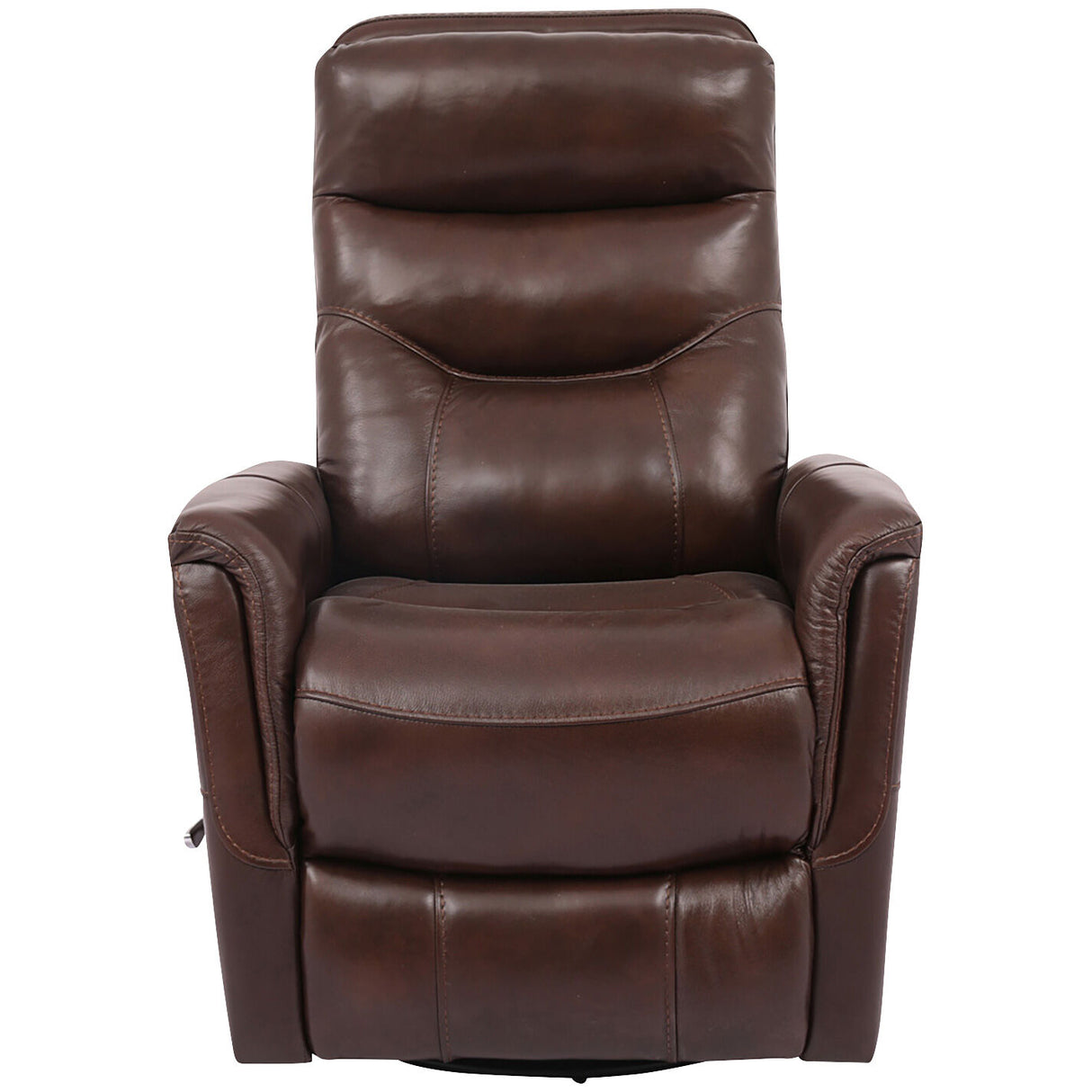 Gemini Leather Swivel Glider Recliner Slumberland