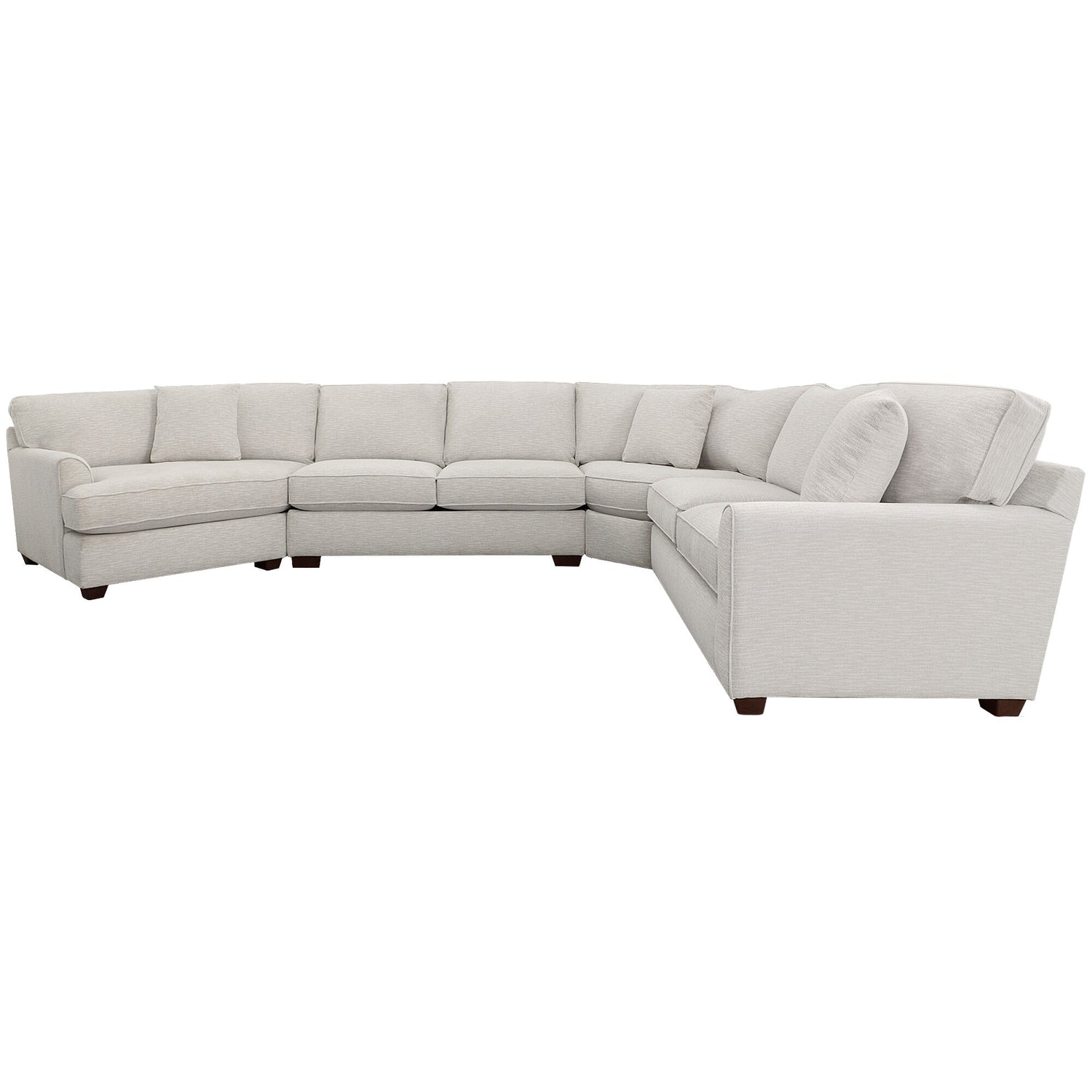 Connections Flare 4 Piece Left Cuddler Wedge Sectional - QK1058501_STLI_PRI_OL
