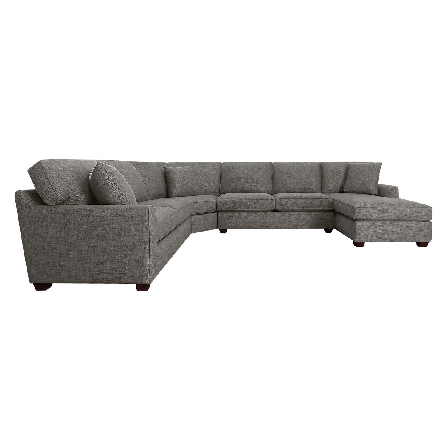 Connections Flare 4 Piece Right Chaise Wedge Sectional - QK1058513_STLI_PRI_OL