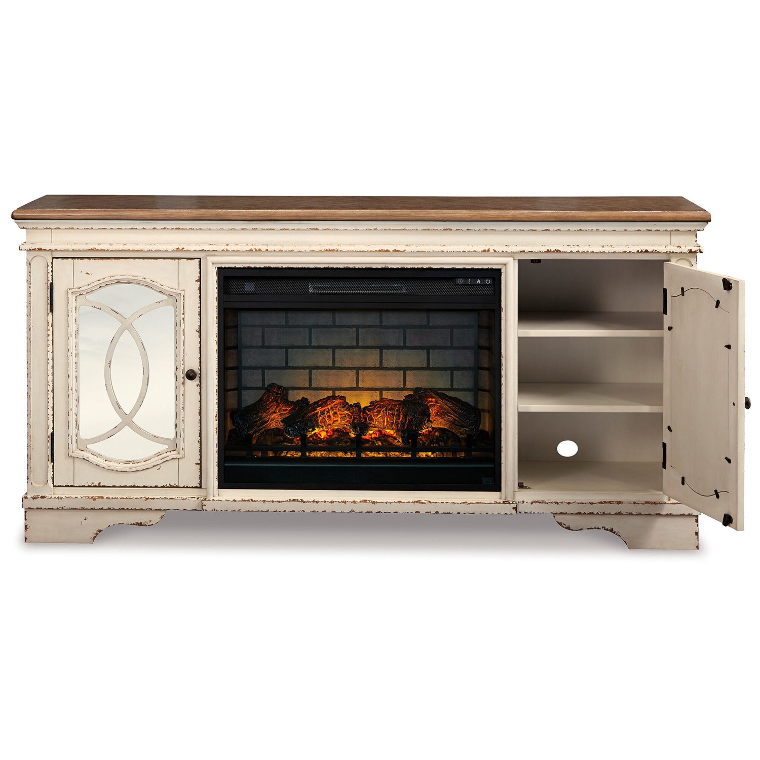 Realyn 74 Inch Fireplace Console - QK1059312_ASHL_PRI_OL