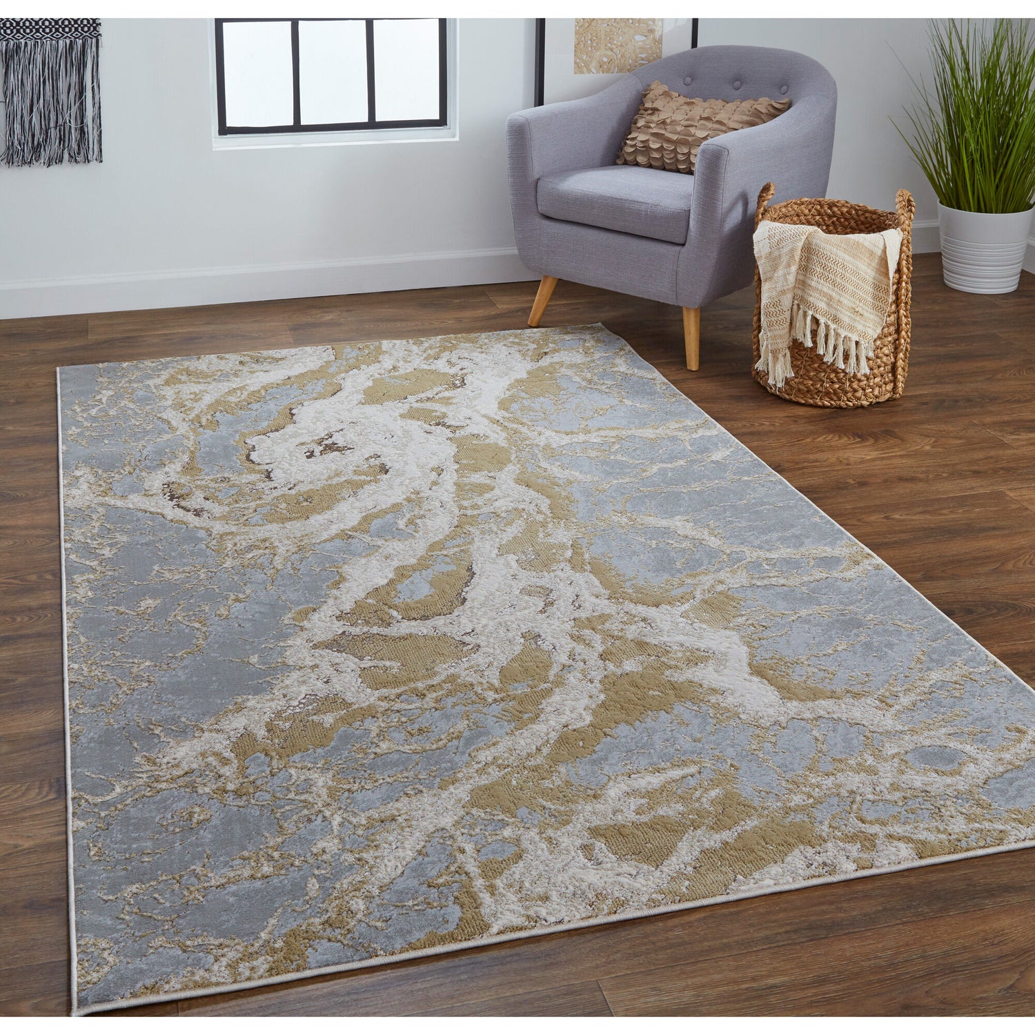 Aura Gray Rug - QK1060153_FEIZ_LF2_RM
