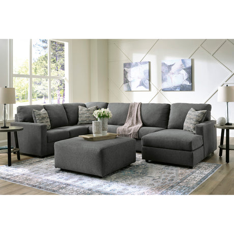 Edenfield 3 Piece Right Chaise Sectional - QK1061781_ASHL_LF2_RM