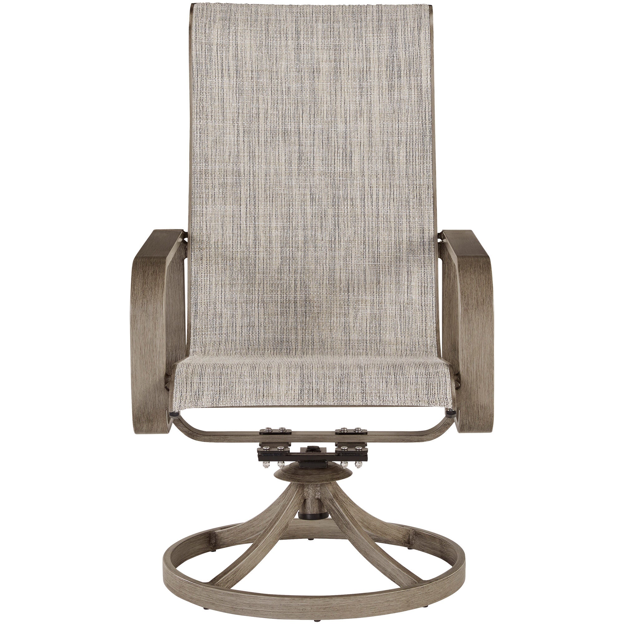 Beach Front Sling Swivel Chair