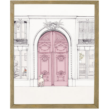 Kids Pink Door Wall Art - QK1062307_NORH_PRI_OL