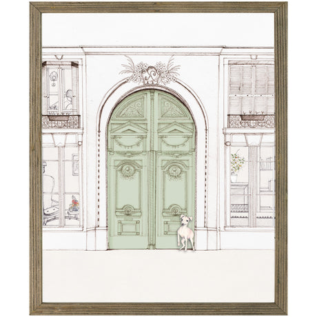 Kids Green Door Wall Art - QK1062323_NORH_PRI_OL