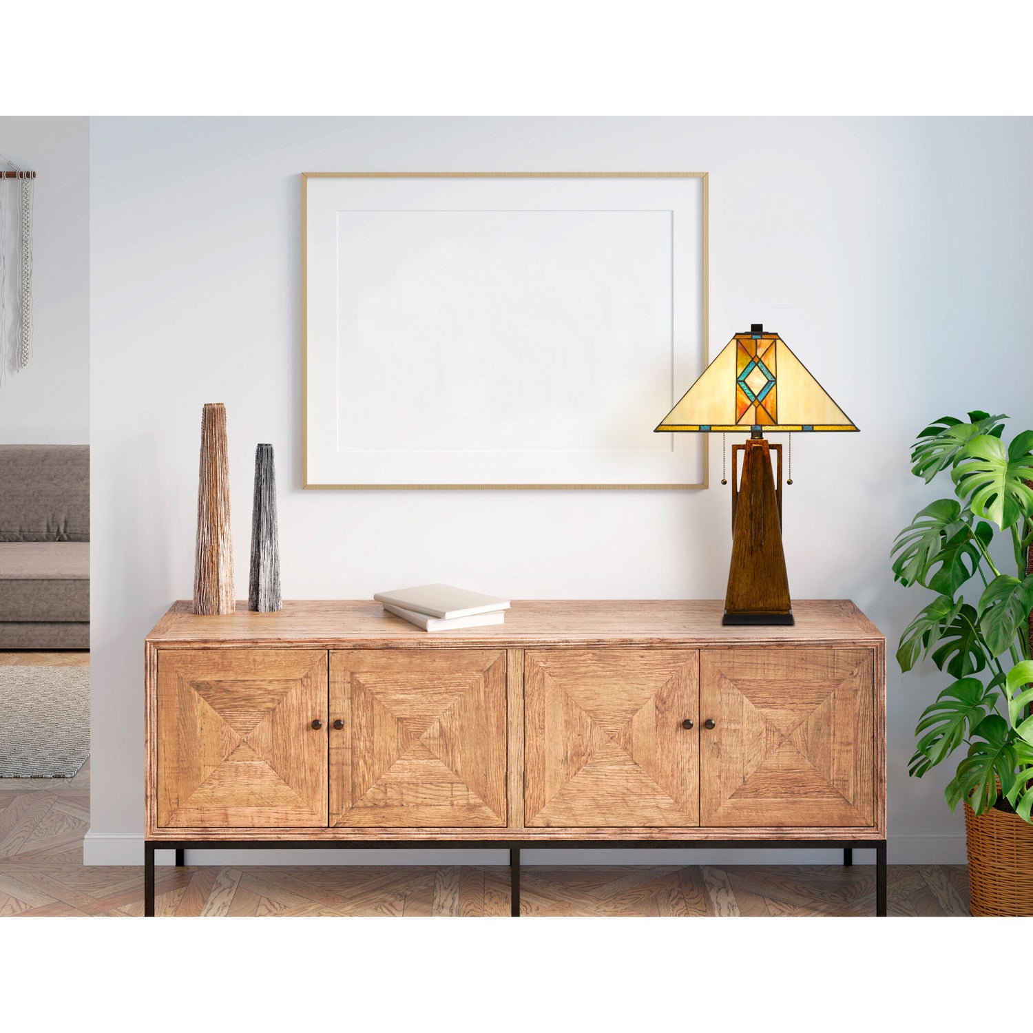 Tiffany Blue Table Lamp - QK1062531_CALG_LF1_RM