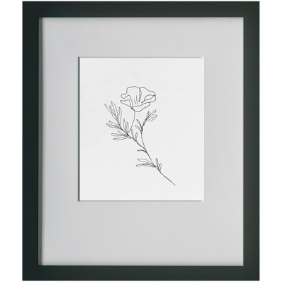 Ink Flowers Wall Art