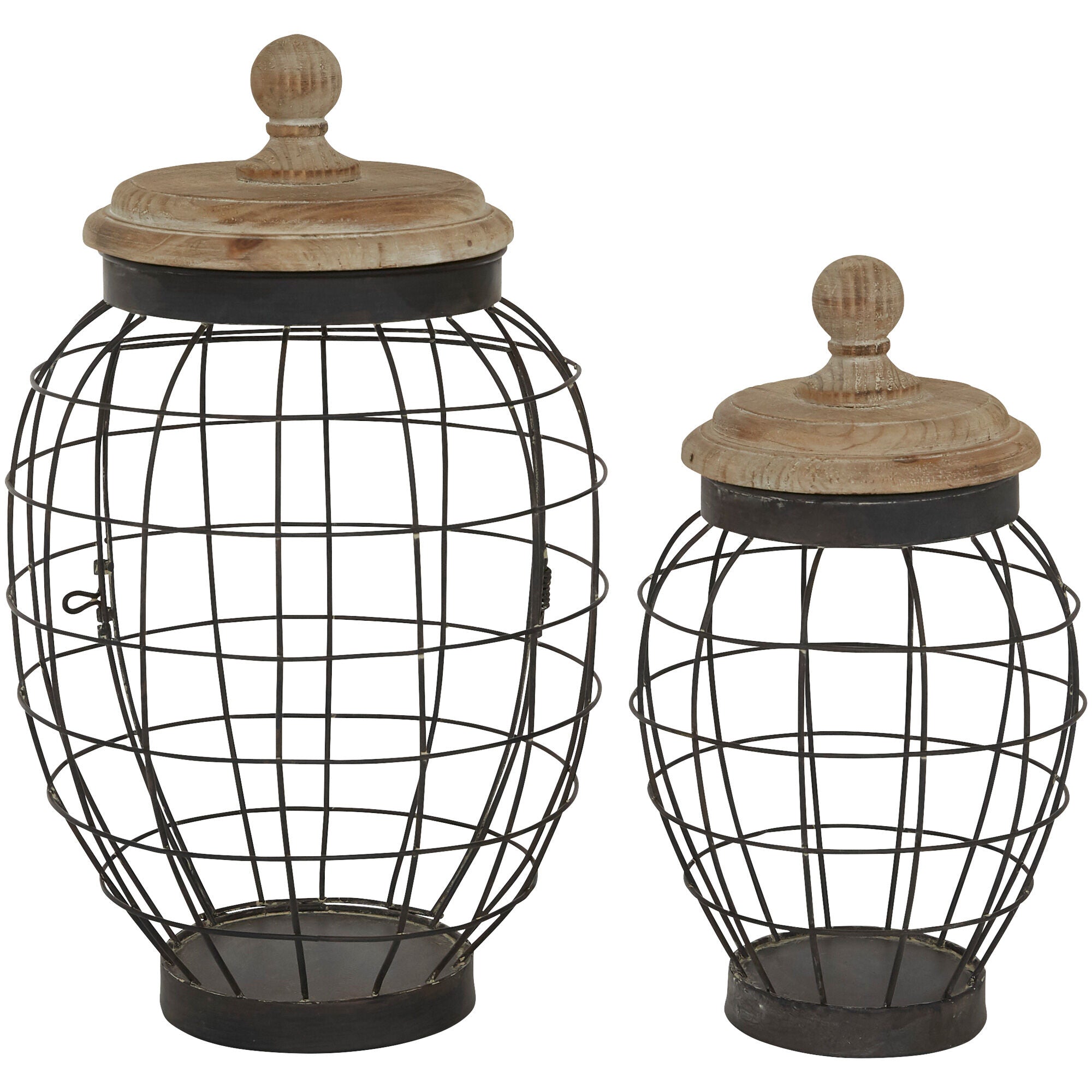 Copper Ranch Set of 2 Large Jars