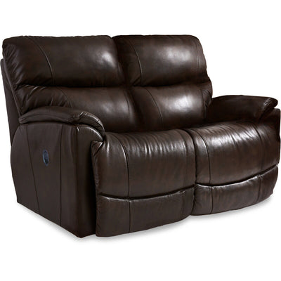 Trouper Leather Reclining Loveseat