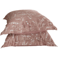 Flower Press Tencel Euro Pillow Shams - QK1065923_PURE_PRI_OL