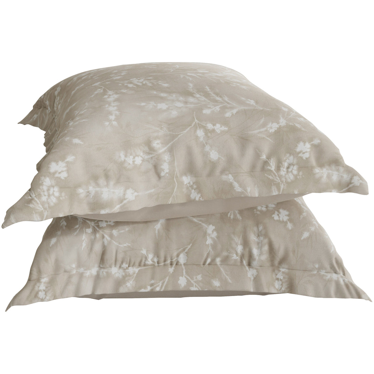 Flower Press Tencel Euro Pillow Shams - QK1065924_PURE_PRI_OL