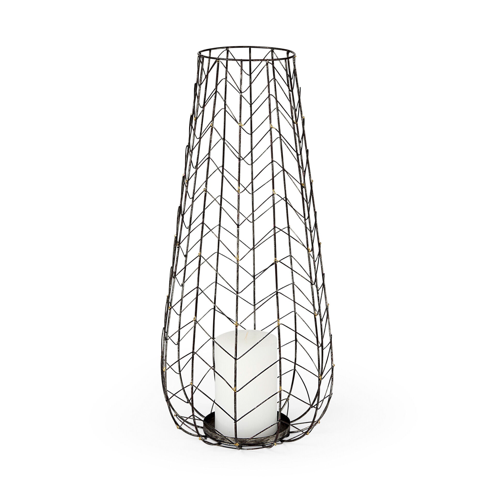 Petiole Large Candleholder