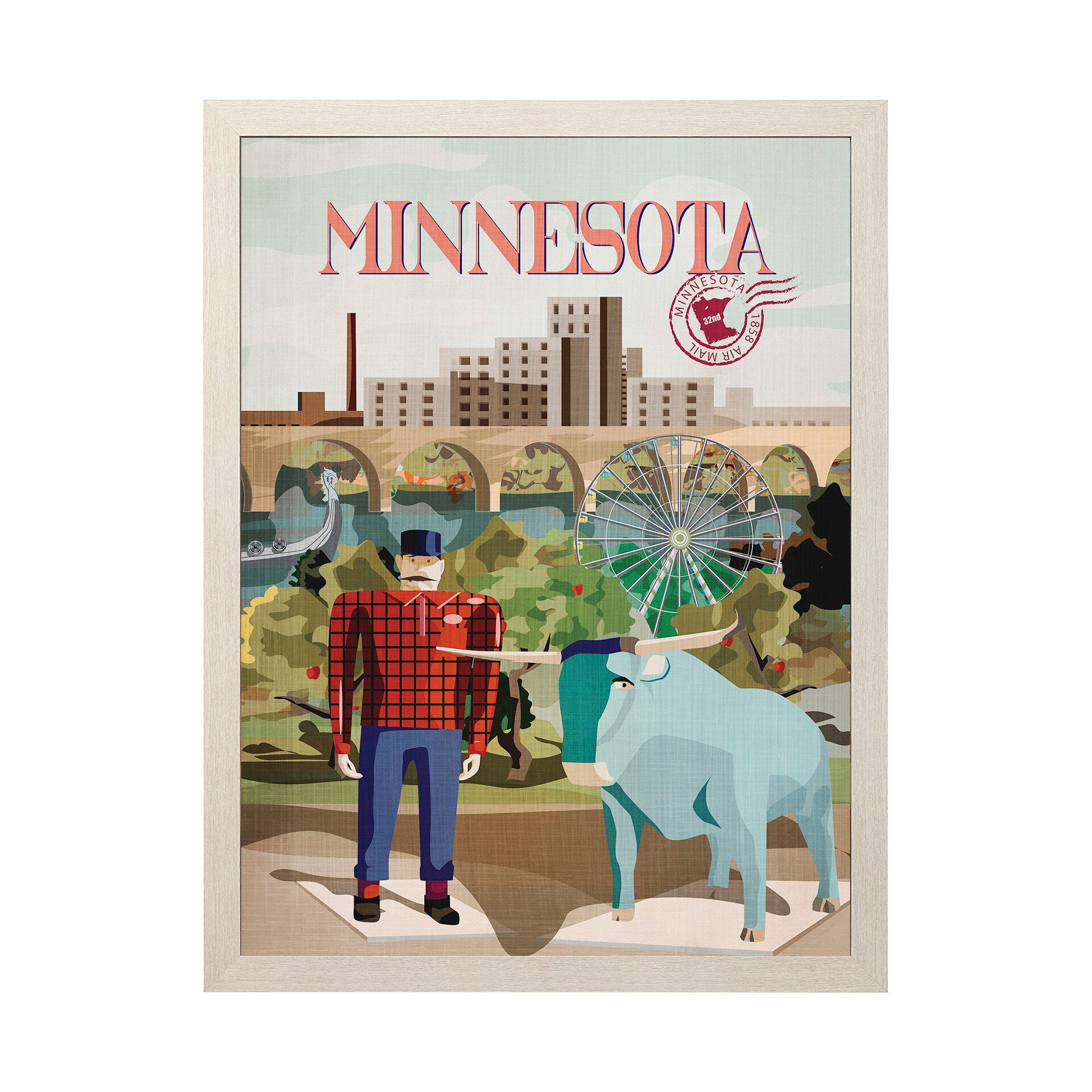 Minnesota Go Wall Art