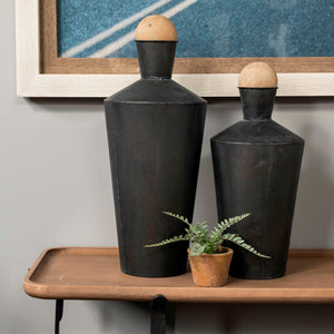 Asher Set of 2 Metal Urns - QK1066730_MEFD_LF1_RM
