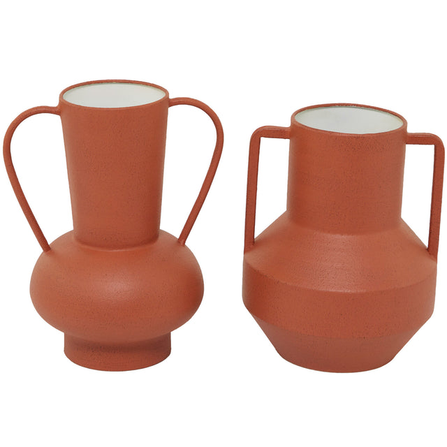 Adobe Set of 2 Oranges Vases - QK1067006_UMAE_PRI_OL