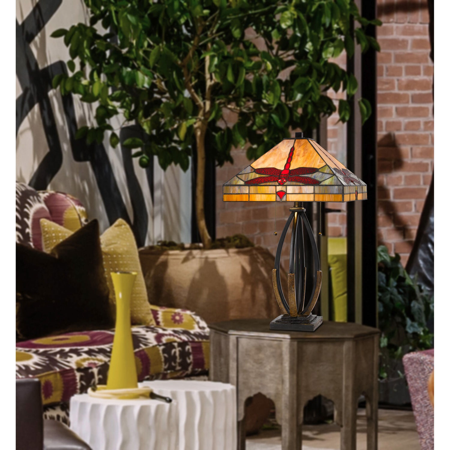 Tiffany Dragonfly Table Lamp - QK1080817_CALG_LF1_RM