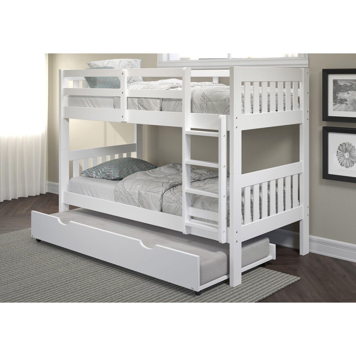 Jordan Bunk Bed With Trundle - QK1081314_CAHO_LF1_RM