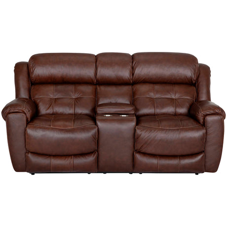 Talon Leather Power Reclining Console Loveseat - QK1082636_FKLN_PRI_OL