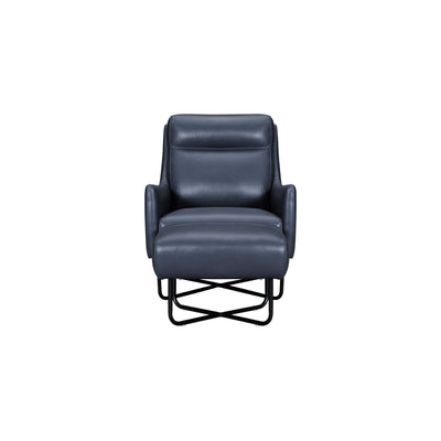 Pia Leather Ottoman