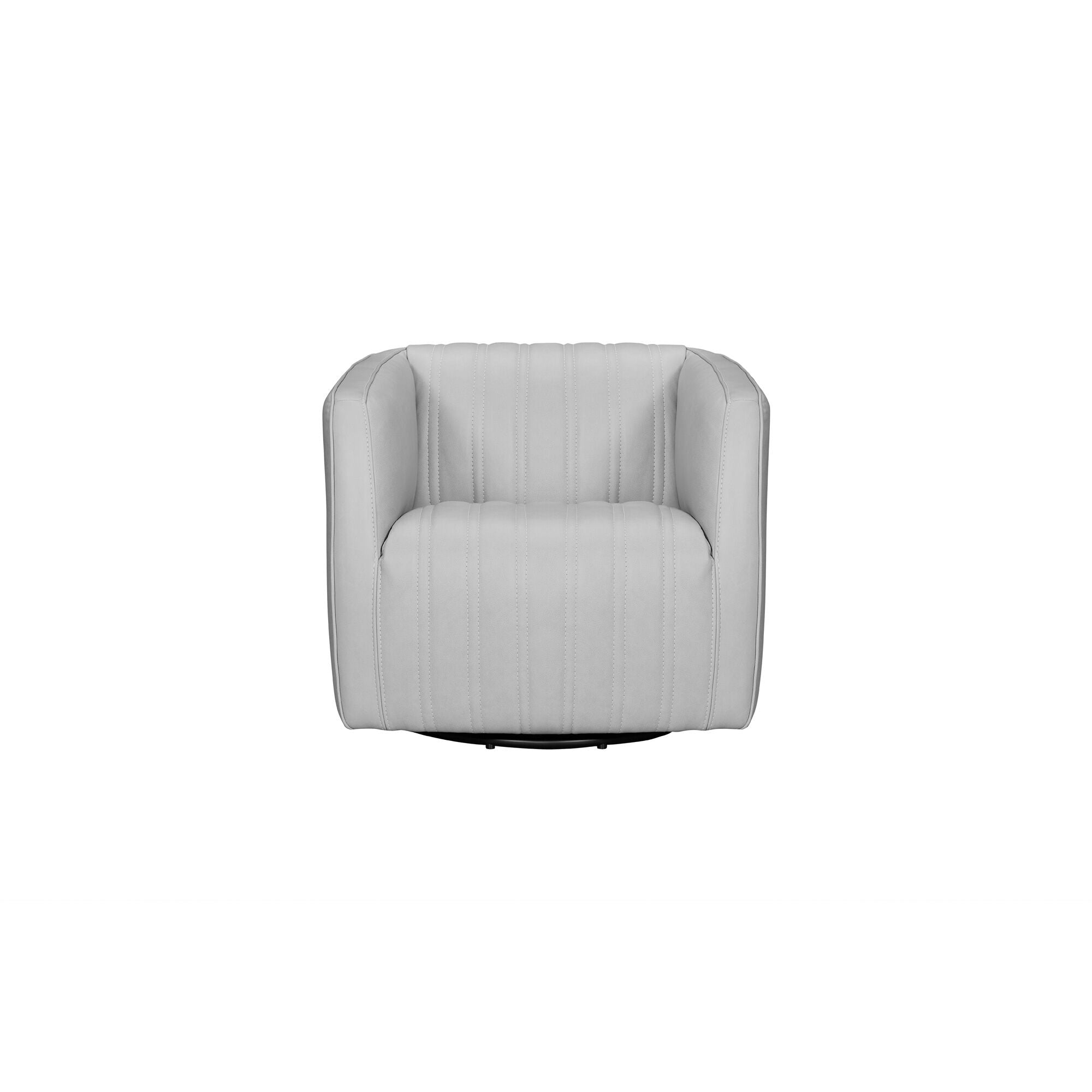 Koji Leather Swivel Chair