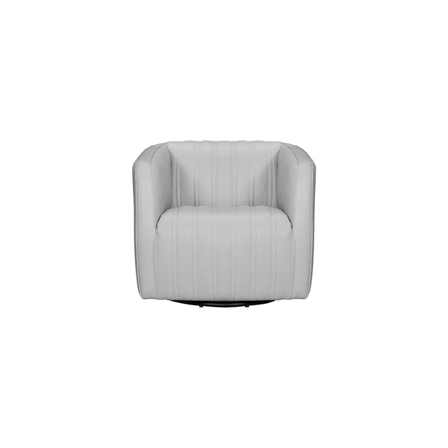 Koji Leather Swivel Chair - QK1083258_VIOL_PRI_OL