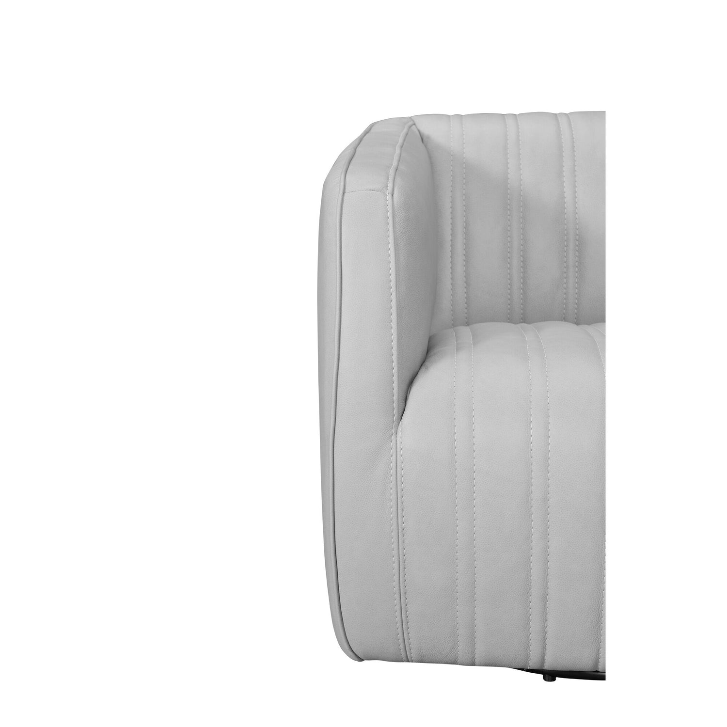 Koji Leather Swivel Chair - QK1083258_VIOL_SDL_OL