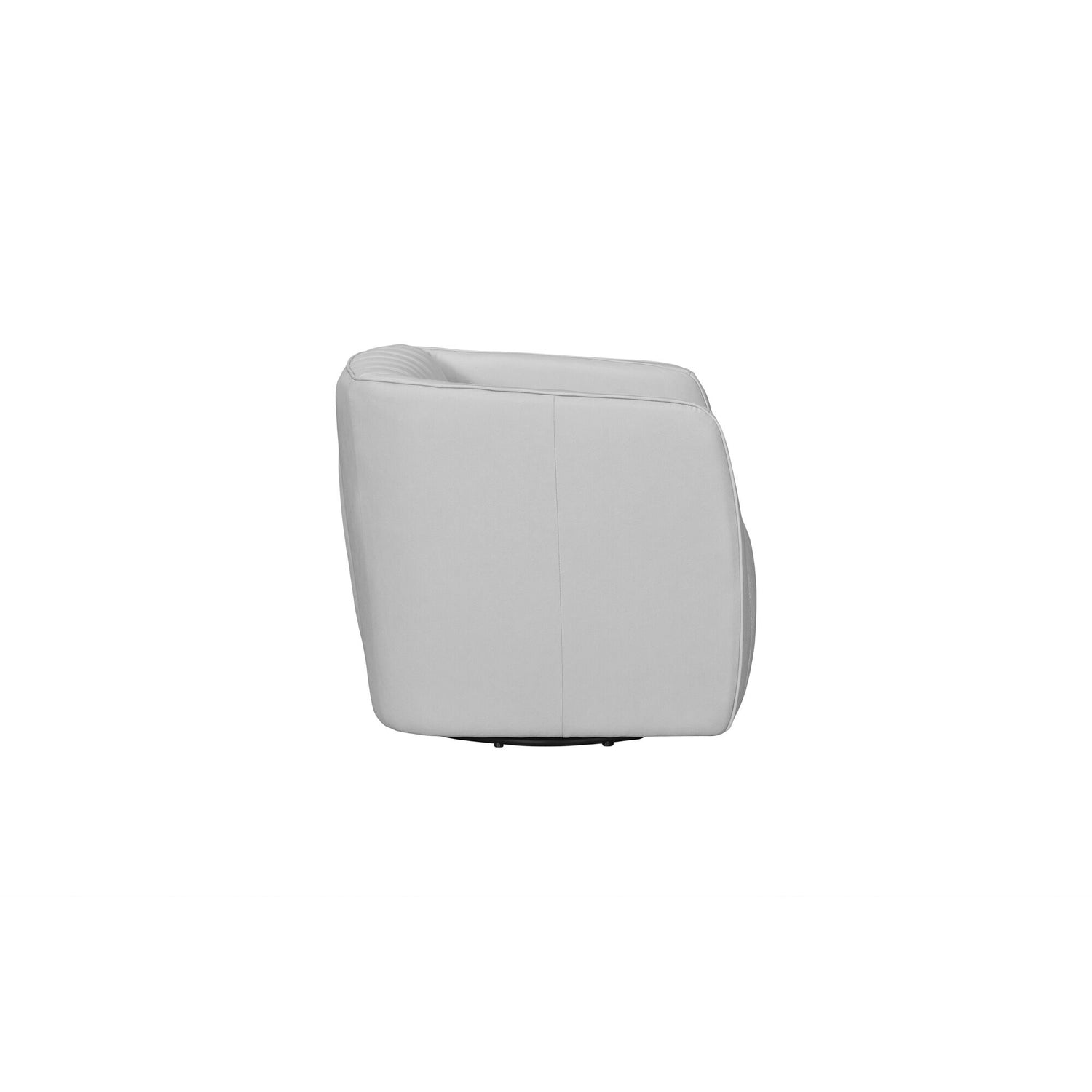 Koji Leather Swivel Chair - QK1083258_VIOL_SID_OL