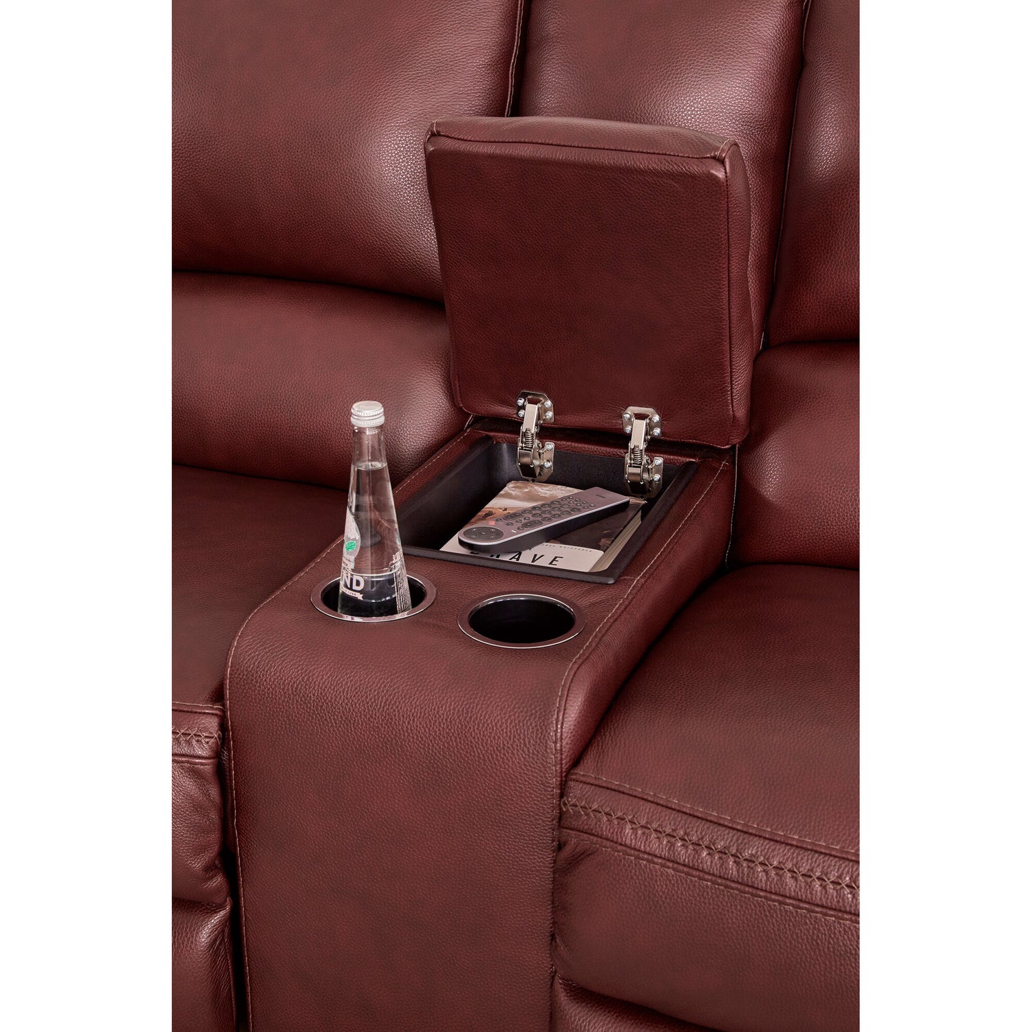 Alessandro Power Reclining Console Loveseat - QK1083274_ASHL_IS1_OL