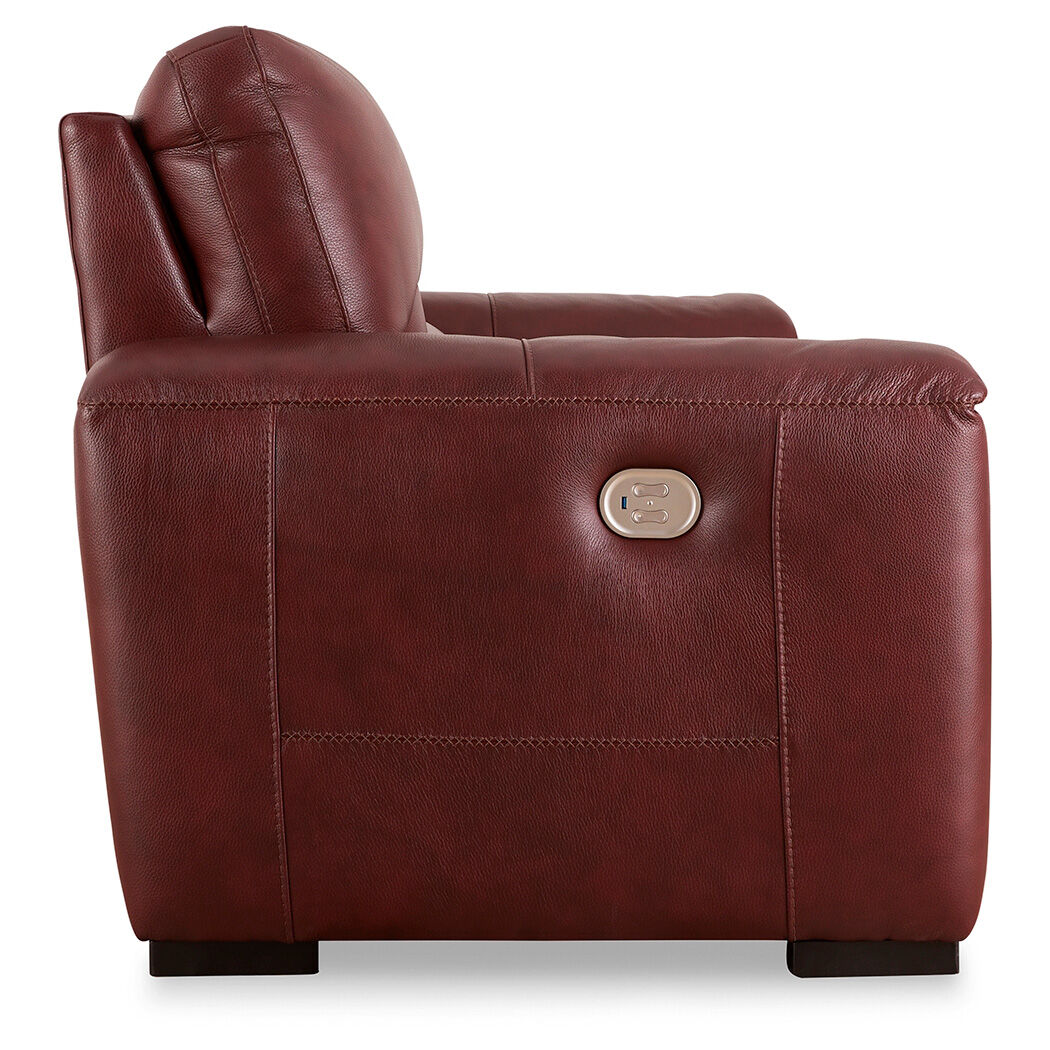 Alessandro Power Reclining Console Loveseat - QK1083274_ASHL_SID_OL