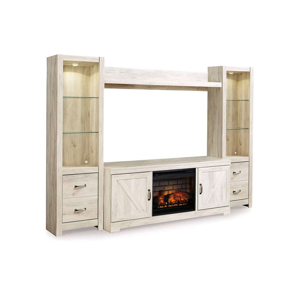 Bellaby 4 Piece 63 Inch Electric Fireplace Entertainment Center - QK1083338_ASHL_AFR_OL