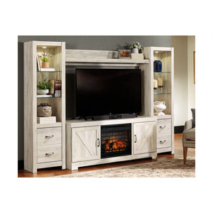 Bellaby 4 Piece 63 Inch Electric Fireplace Entertainment Center - QK1083338_ASHL_LF1_RM