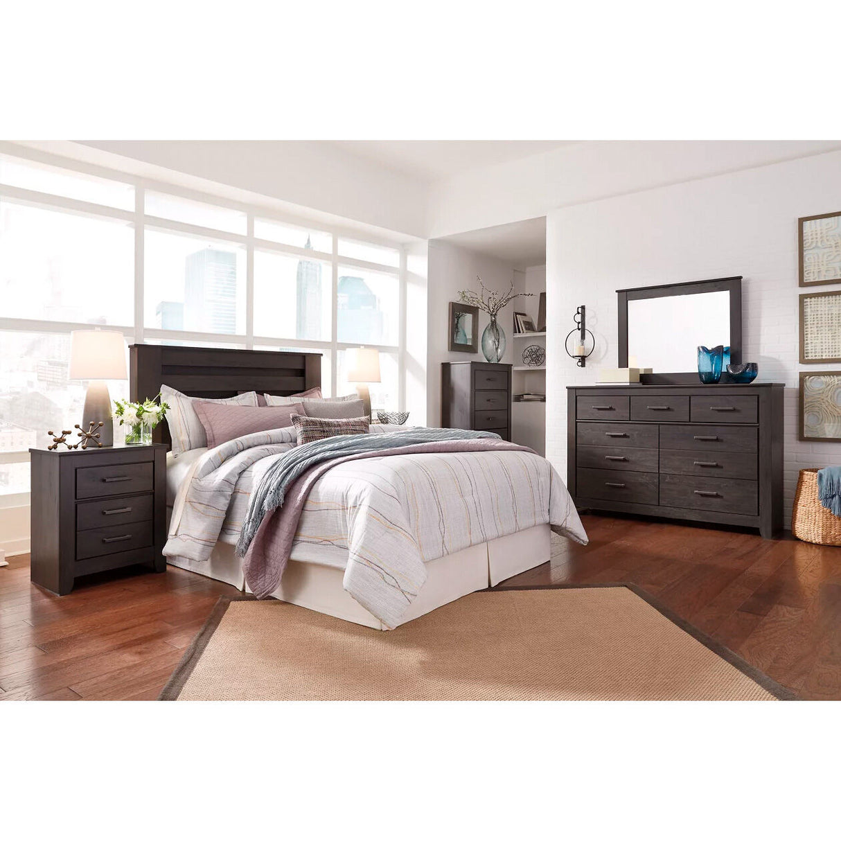 Brinxton Panel Headboard - QK1083511_ASHL_LF2_RM