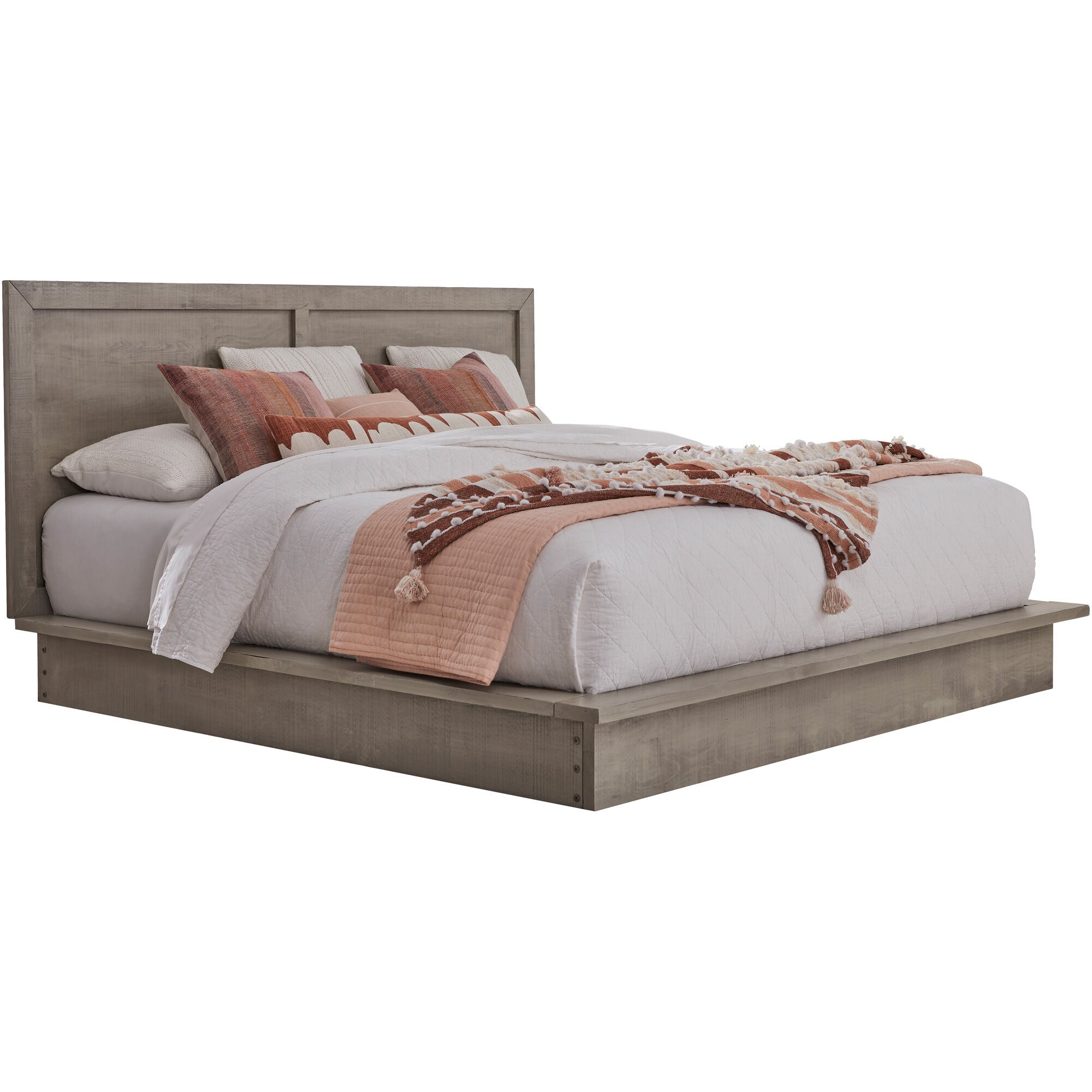 Queen Palisades 4 Piece Room Group Stone