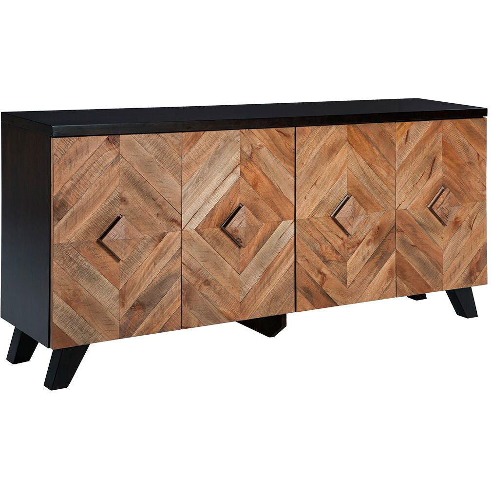 Robin Ridge Cabinet - Two-tone Brown Robin Ridge Cabinet - Two-tone Brown