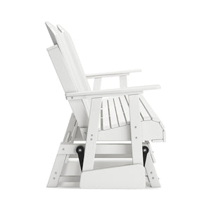 Hyland Wave Outdoor Glider Loveseat - QK1085368_ASHL_SID_OL