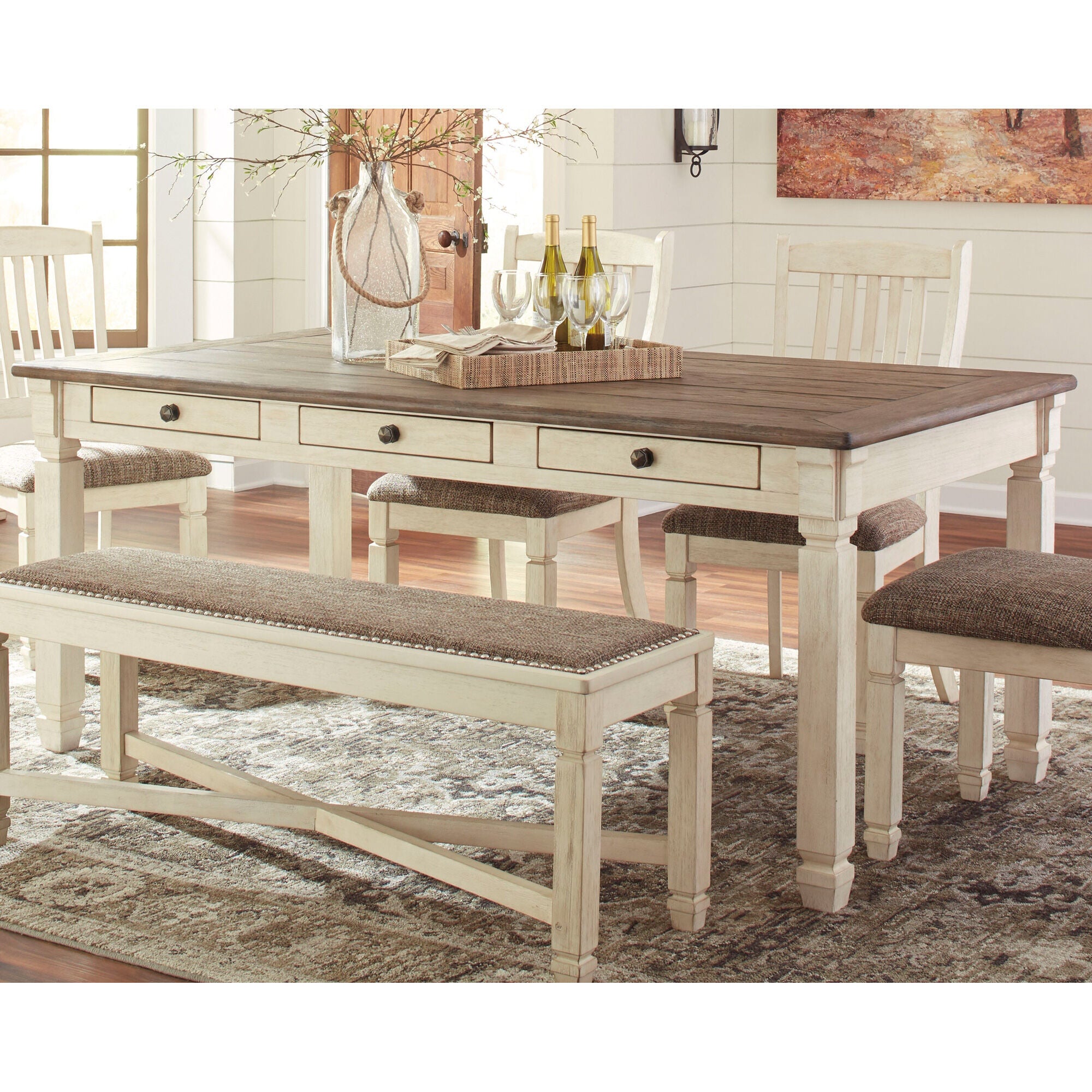 Bolanburg 5 Piece Dining Set – Slumberland