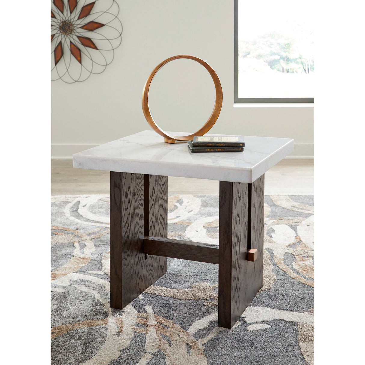 Burkhaus White End Table - QK1085559_ASHL_LF1_RM