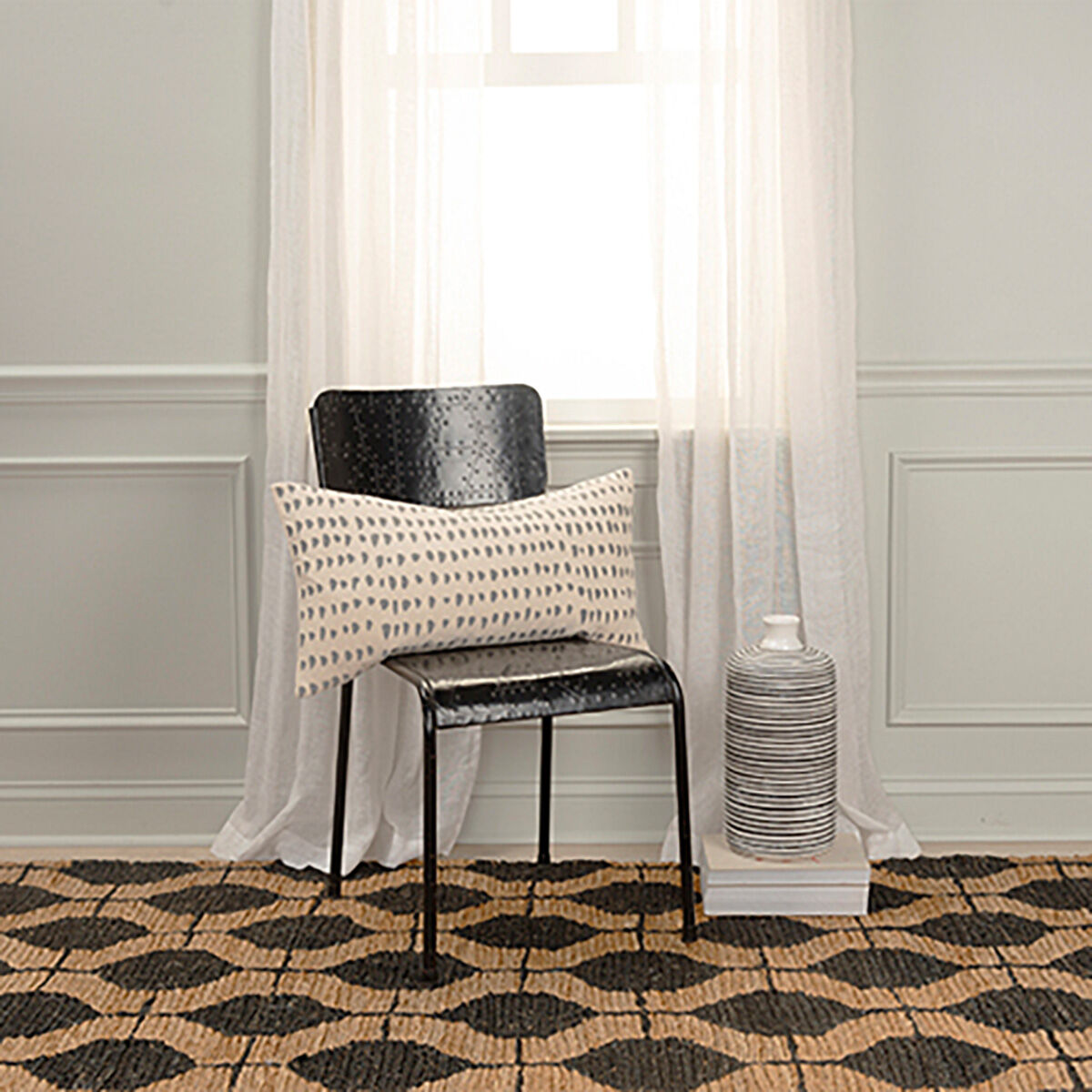 Ink Dot Down Filled Pillow - QK1085701_HOMT_LF1_RM