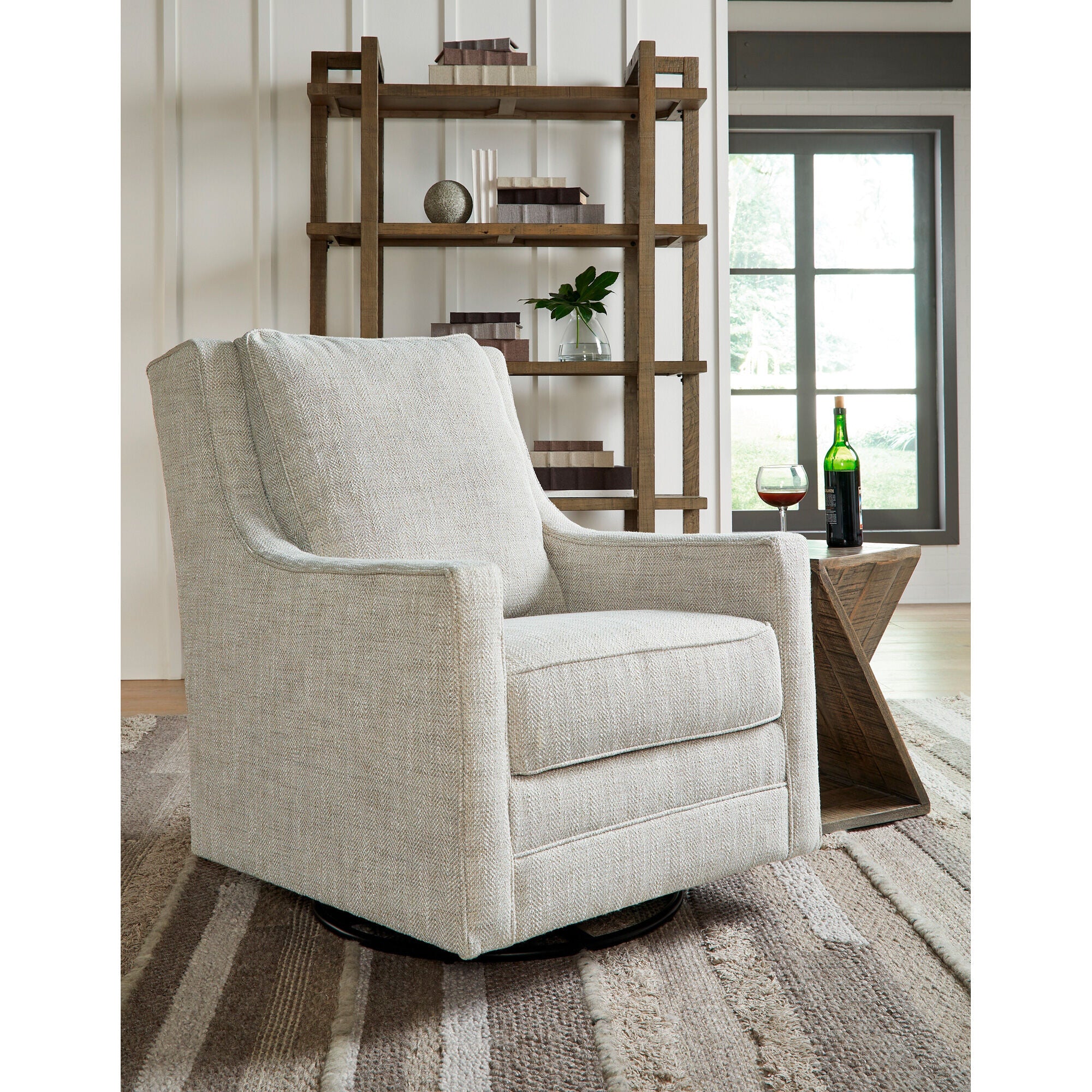 Kambria Swivel Glider Accent Chair Slumberland