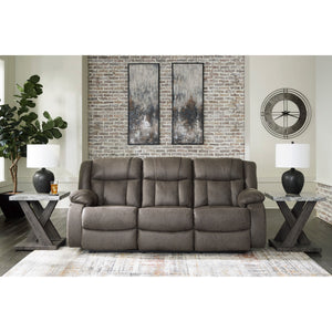 First Base Reclining Sofa - QK1086601_ASHL_LF2_RM