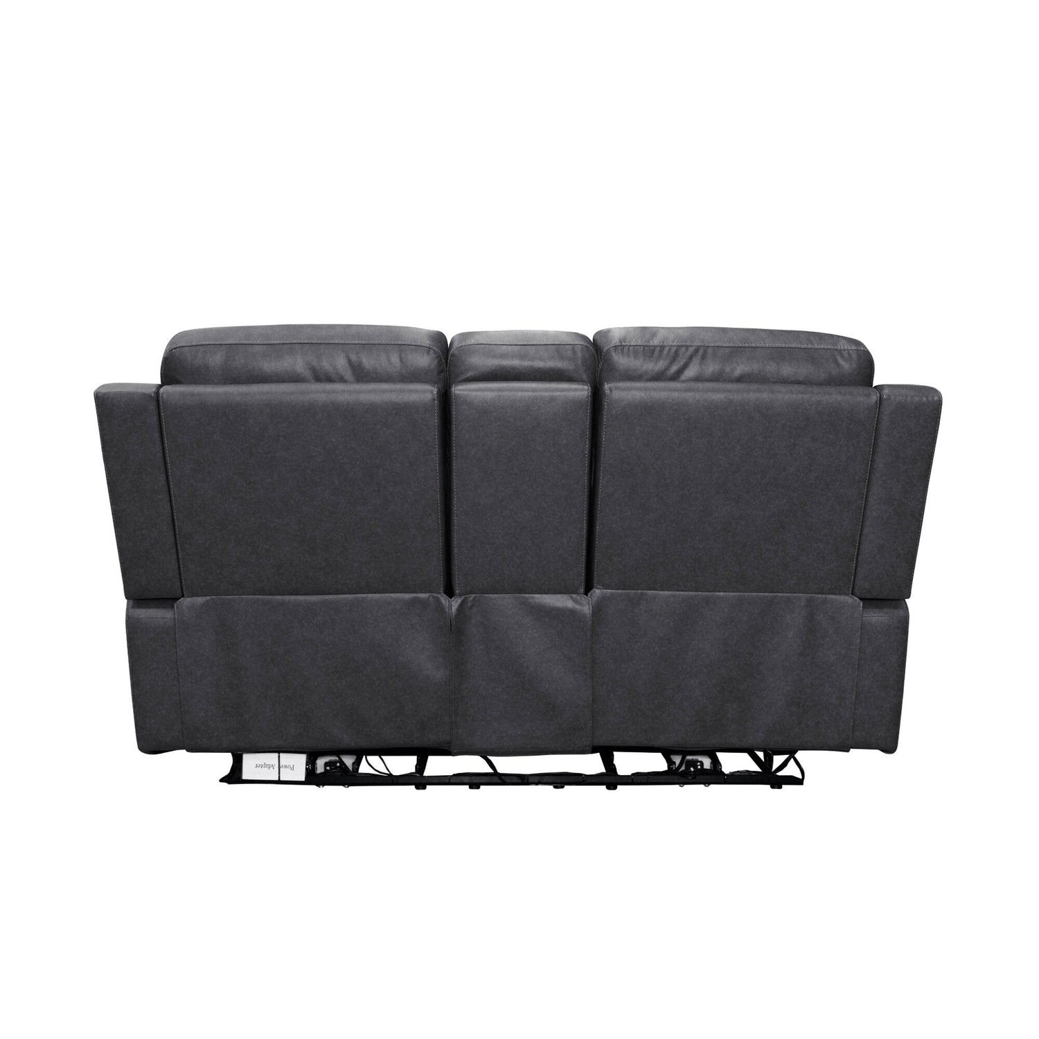 Amelia Power Reclining Console Loveseat with Power Headrests & Lumbar - QK1086629_FLXS_BCK_OL