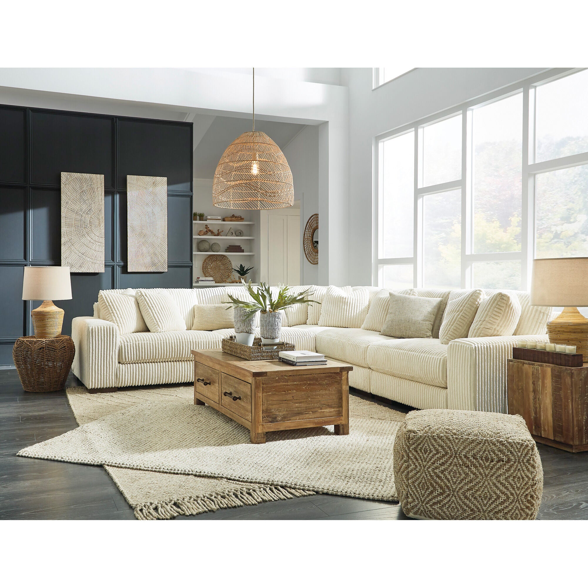 Lindyn 5 Piece Modular Sectional – Slumberland