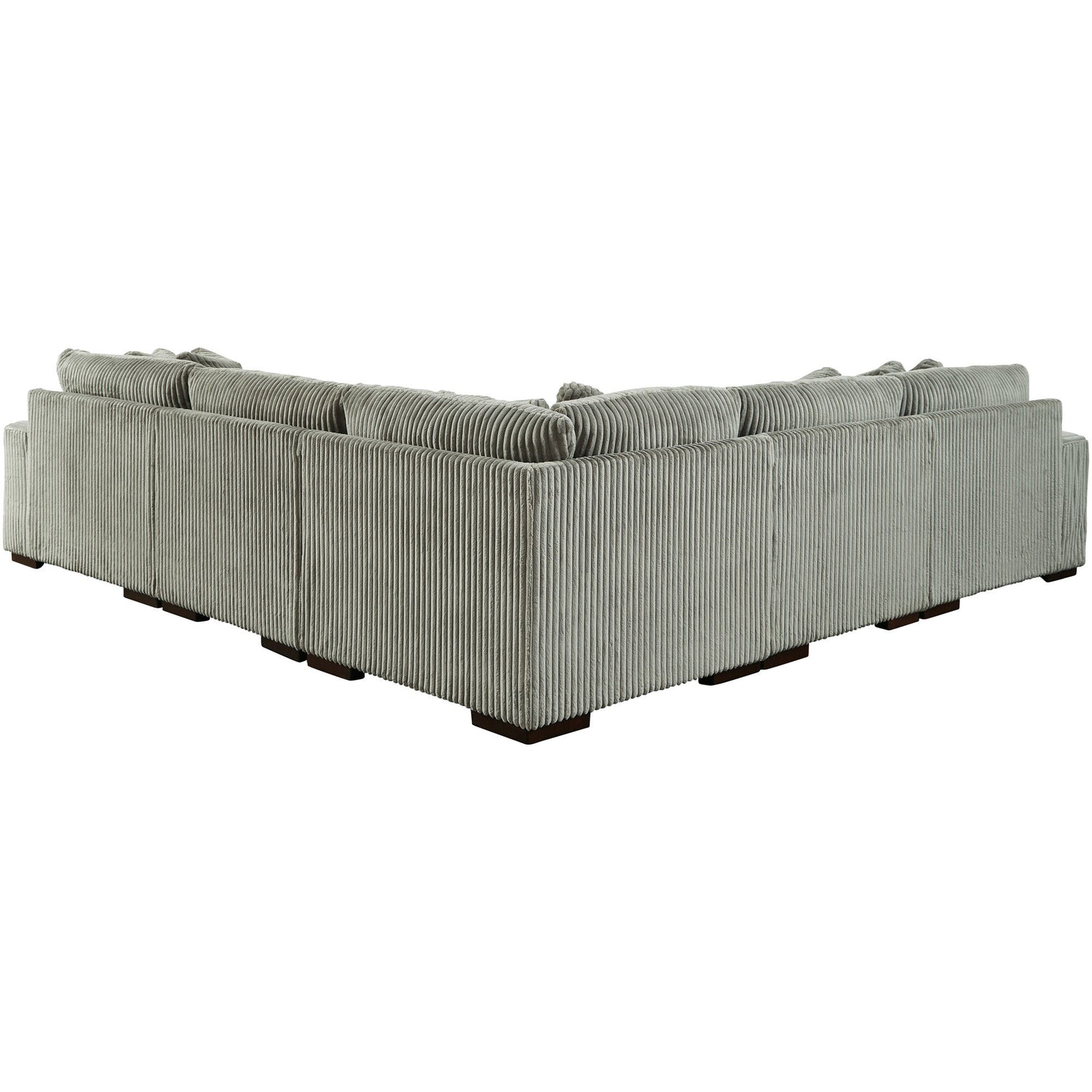 Lindyn 5 Pc Right Chaise Sectional - QK1088051_ASHL_BCK_OL