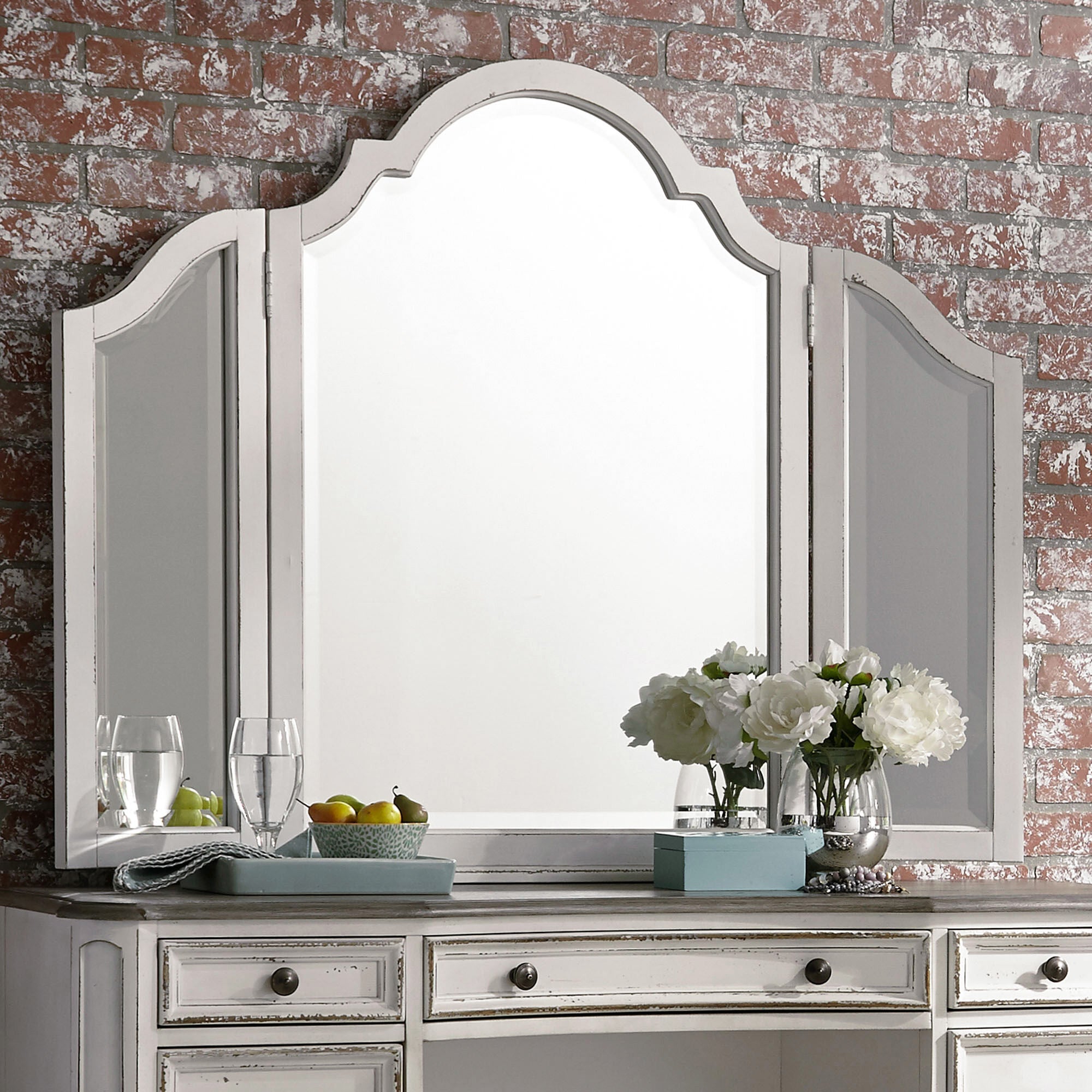 Liberty Furniture Magnolia Manor Vanity Mirror - Thumbnail 4